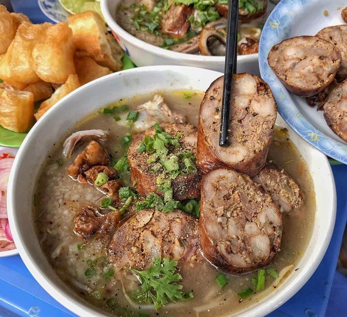 Cháo lòng bà Giang