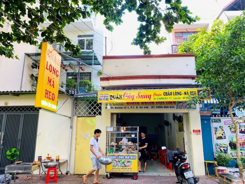 Cháo Lòng Má Heo Cây Sung