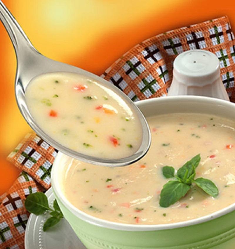 Cháo hấp dẫn cho bé