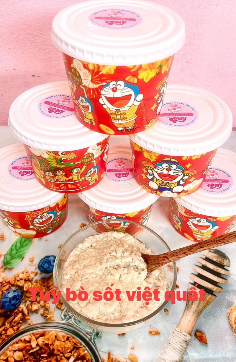 Cháo Soup Dinh Dưỡng Cao Cấp Pony