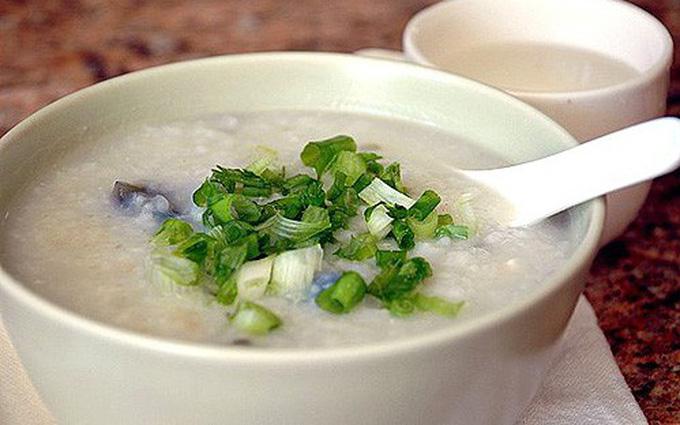 Cháo sữa đậu