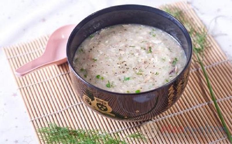 Cháo táo sữa ngon và dễ làm cho bé