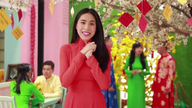 Thủy Tiên xinh đẹp trong MV Chào xuân mới