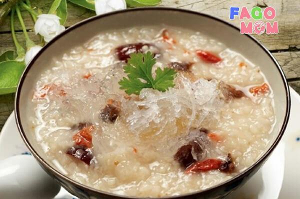 Cháo yến mạch, bào ngư
