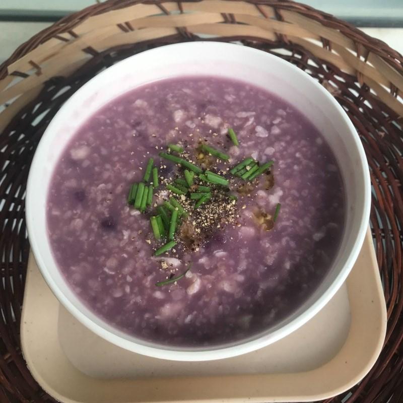 Cháo yến mạch khoai lang