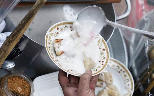 Chè chuối nướng 384 Hoàng Diệu