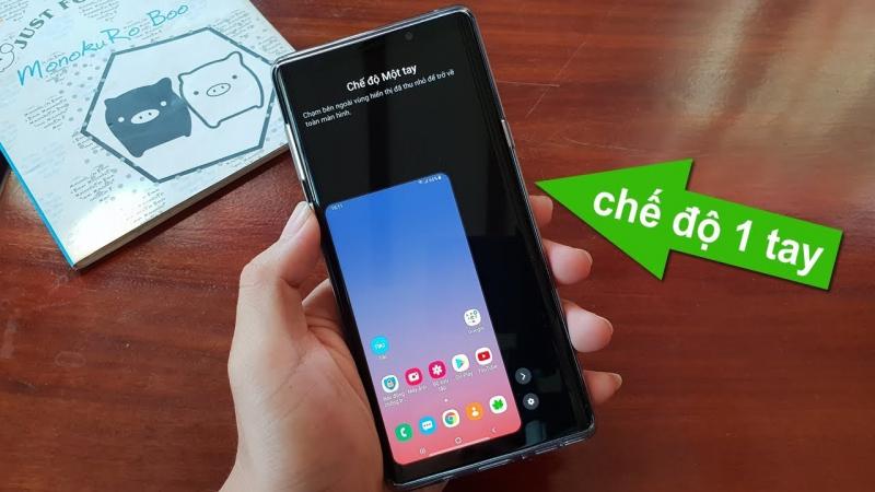 Chế độ sử dụng điện thoại bằng một tay