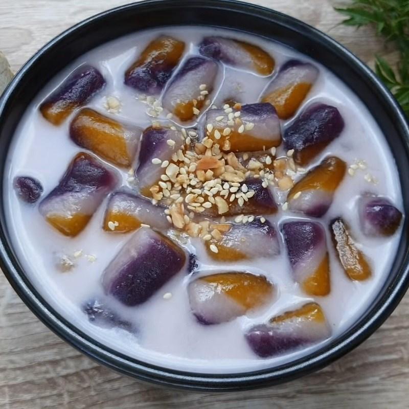 Chè khoai bí đỏ
