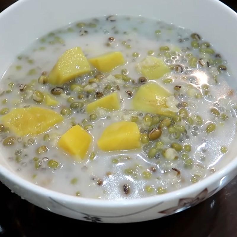 Chè khoai lang đậu xanh