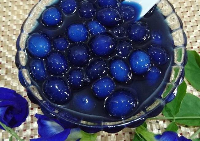 Chè thạch hoa đậu biếc cốt dừa