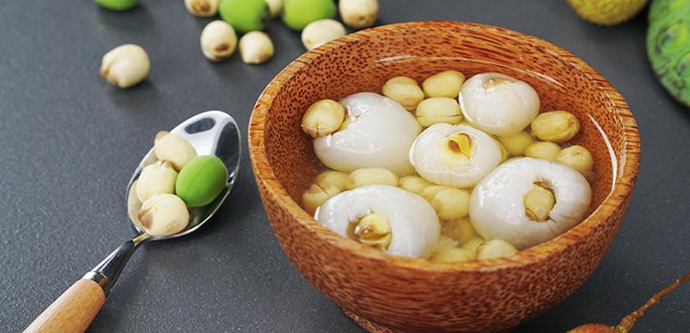 Chè vải hạt sen