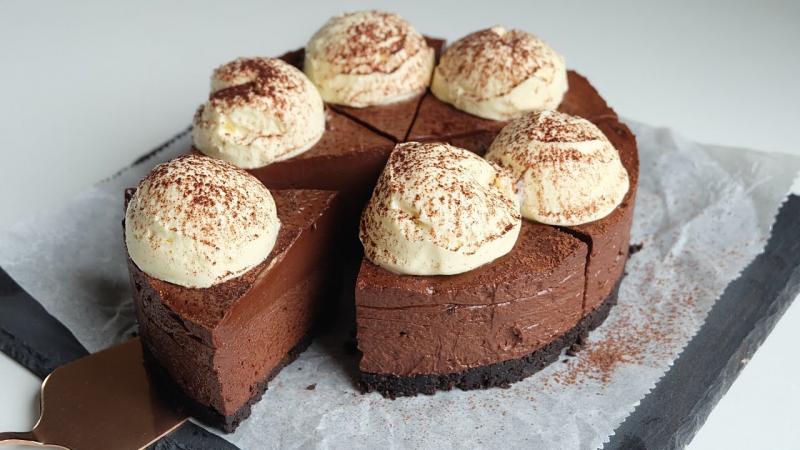 Cheesecake socola