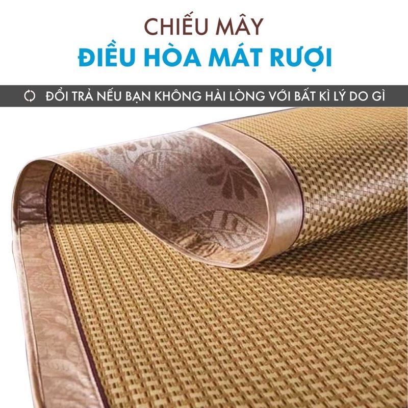 Chiếu điều hòa sợi mây tự nhiên HOMIES