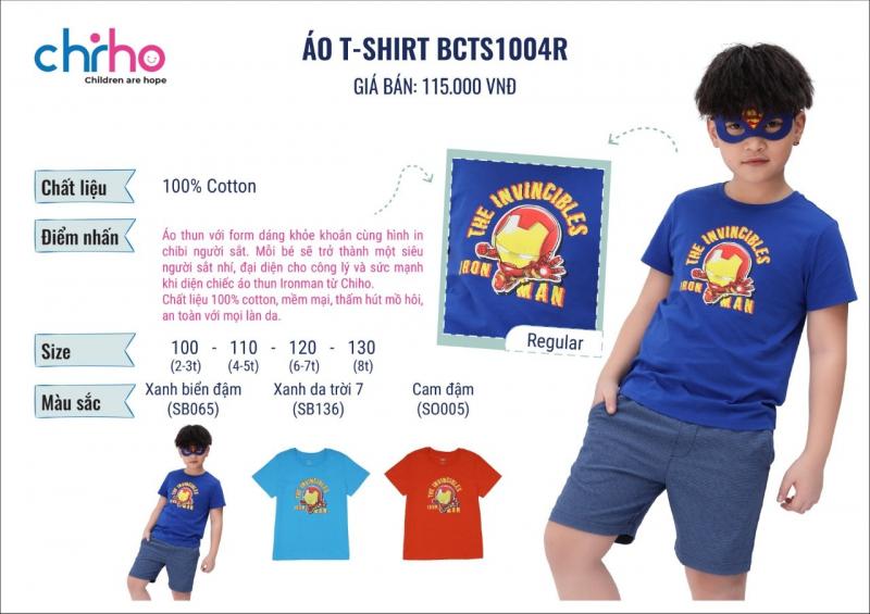 Trang phục tại Chippo luôn năng động, nhiều màu sắc