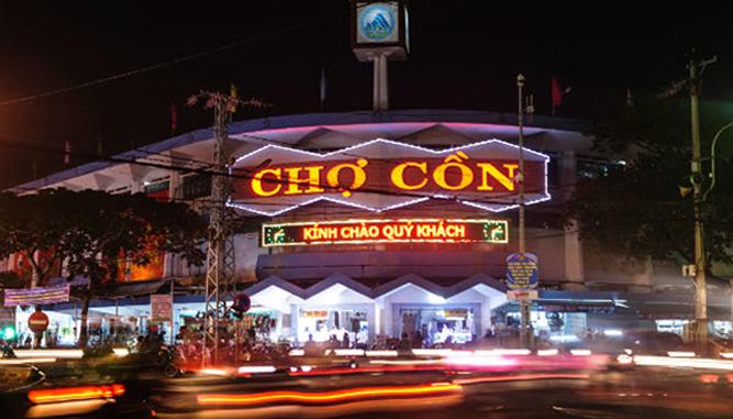 Chợ Cồn về đêm