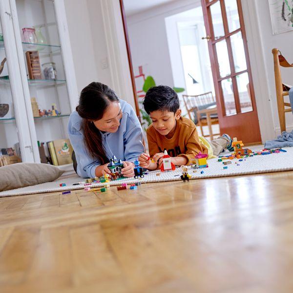Mượn đồ chơi ở lớp để mang về nhà