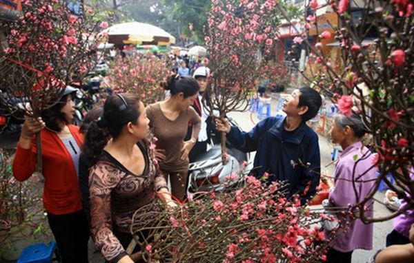 Chợ hoa ngày Tết