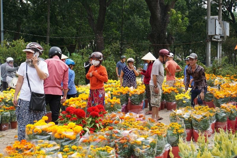 Chợ hoa Rạch Giá