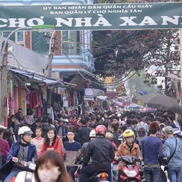 Chợ Nhà Xanh - Cầu Giấy