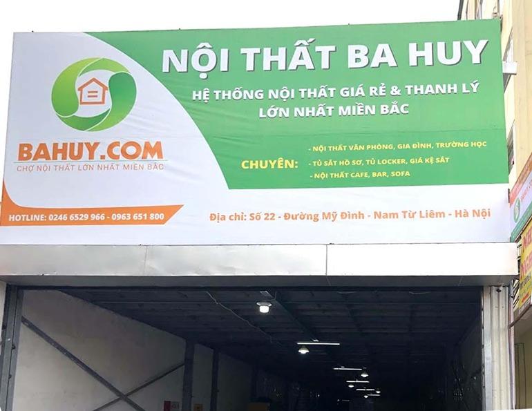 Chợ nội thất Ba Huy