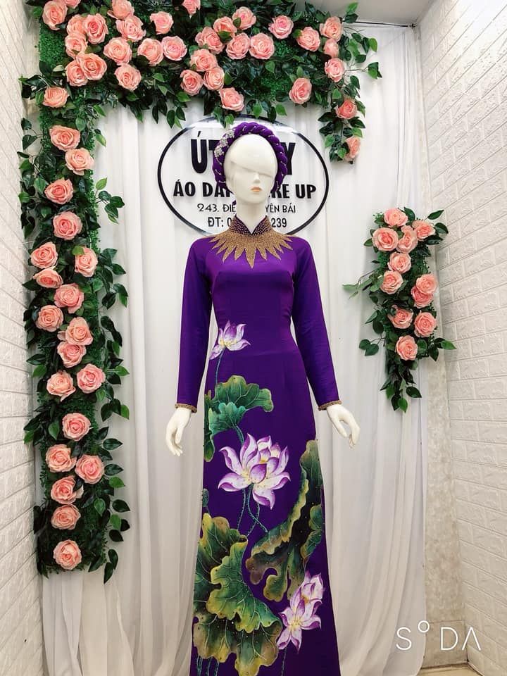 Cho thuê áo dài cưới đẹp nhất Yên Bái - Áo Dài Út Thủy
