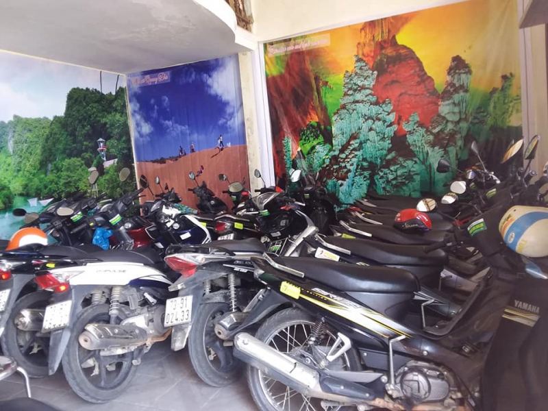 Cừa hàng cho thuê xe máy Anh Tùng