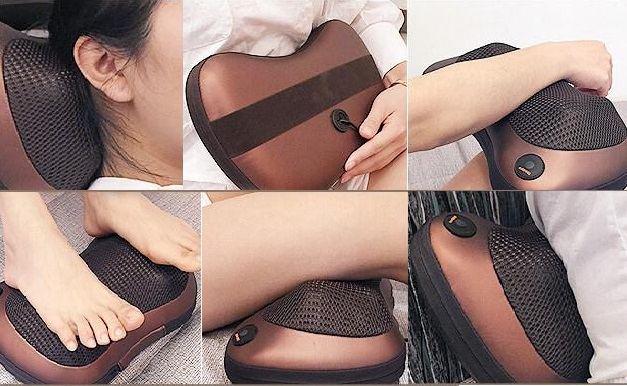 Chức năng massage vai, cổ, gáy của gối massage