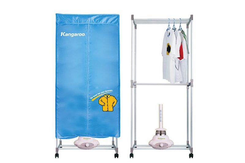 Mẫu tủ sấy quần áo (có đèn UV) Kangaroo KG307H