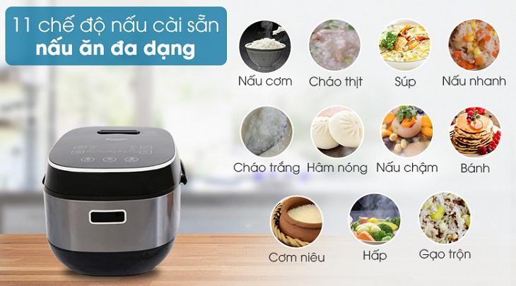 Chọn nồi đa dạng chế độ nấu