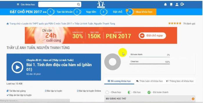 Hocmai.vn – diễn đàn, website quen thuộc với nhiều thế hệ học sinh