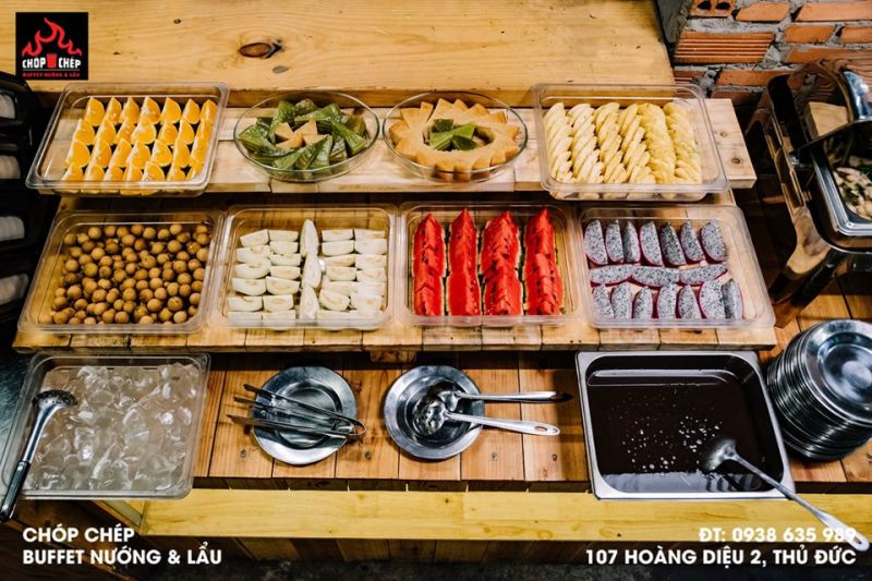Chóp Chép Buffet Nướng & Lẩu
