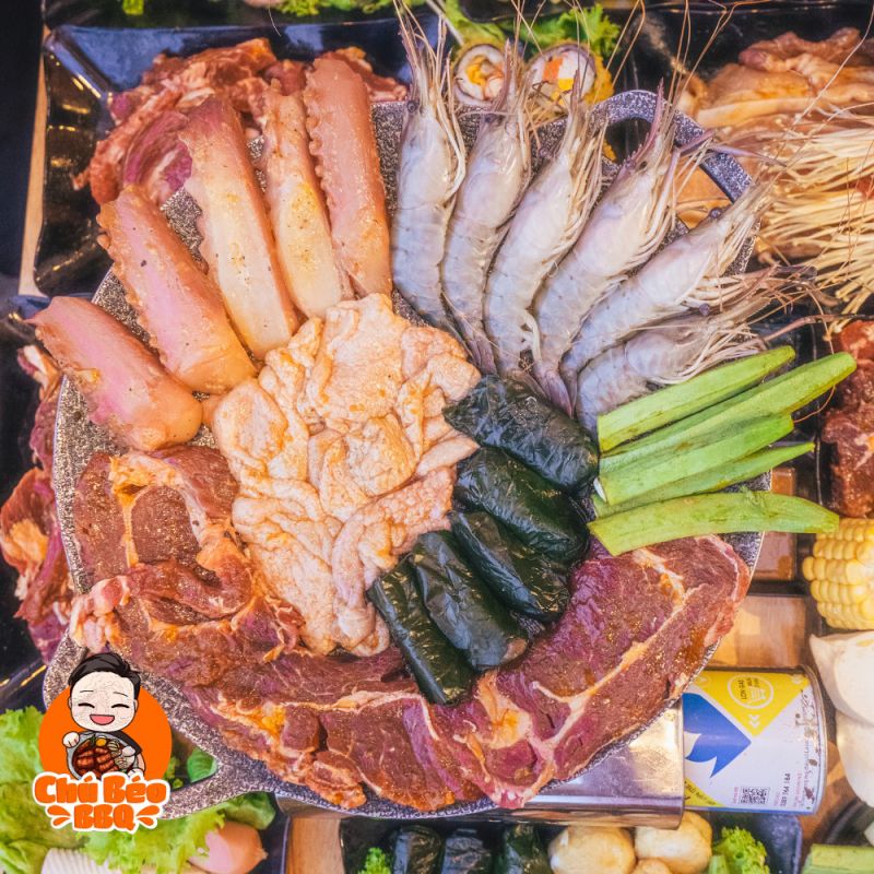Chú Béo BBQ - Buffet Nướng Chảo Gang