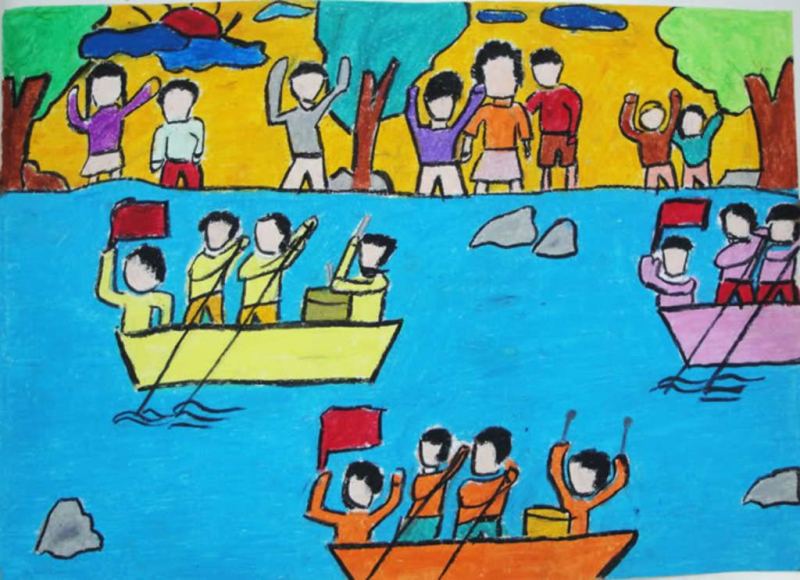 Lễ hội đua thuyền ngày Tết