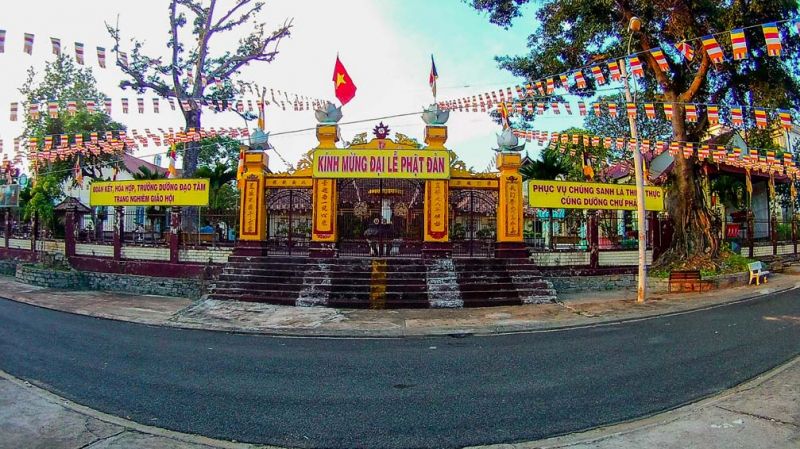 Chùa Bác Ái uy nghi trang nghiêm