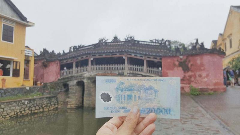 Chùa Cầu, Hội An (tờ 20.000 đồng)