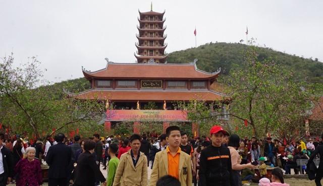 Chùa Đại Tuệ đầu xuân