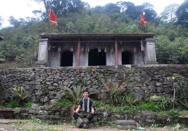 Một góc ngôi chùa cổ...
