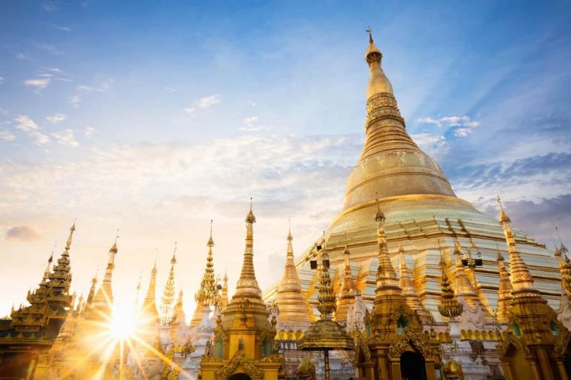 Chùa Shwedagon ở Myanmar