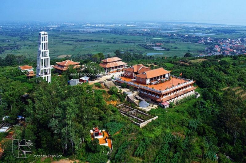 Toàn cảnh chùa tháp Tường Long