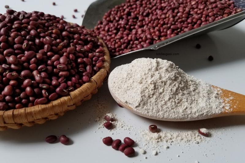 Chữa viêm lỗ chân lông bằng bột đậu đỏ