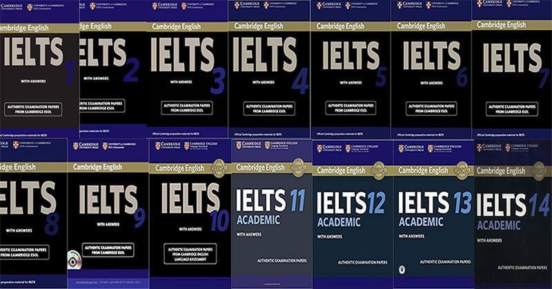 Cambridge IELTS 7, 8, 9, 10