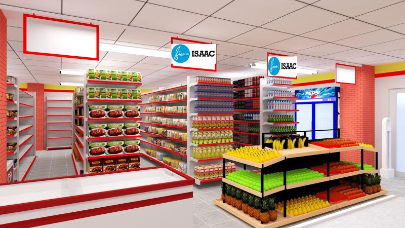 Do bán rất nhiều loại mặt hàng khác nhau, từ nhỏ gọn như hộp tăm, bàn chải đến công kềnh như xoong, chậu,…nên theo kinh nghiệm mở cửa hàng tạp hóa bạn cần có các kệ đỡ, giá treo để phân loại, tiết kiệm diện tích.