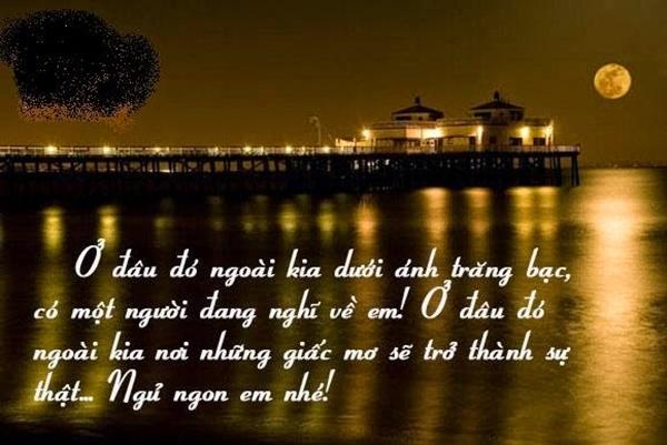 Lời chúc ngủ ngon ý nghĩa dành cho một nửa yêu thương