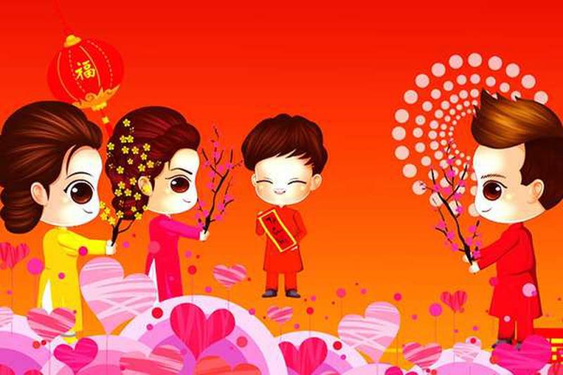 Chúc tết cha mẹ