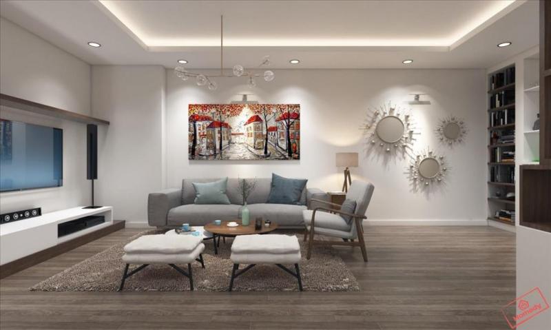 Nội thất của chung cư Sunrise Tower 187 Tây Sơn