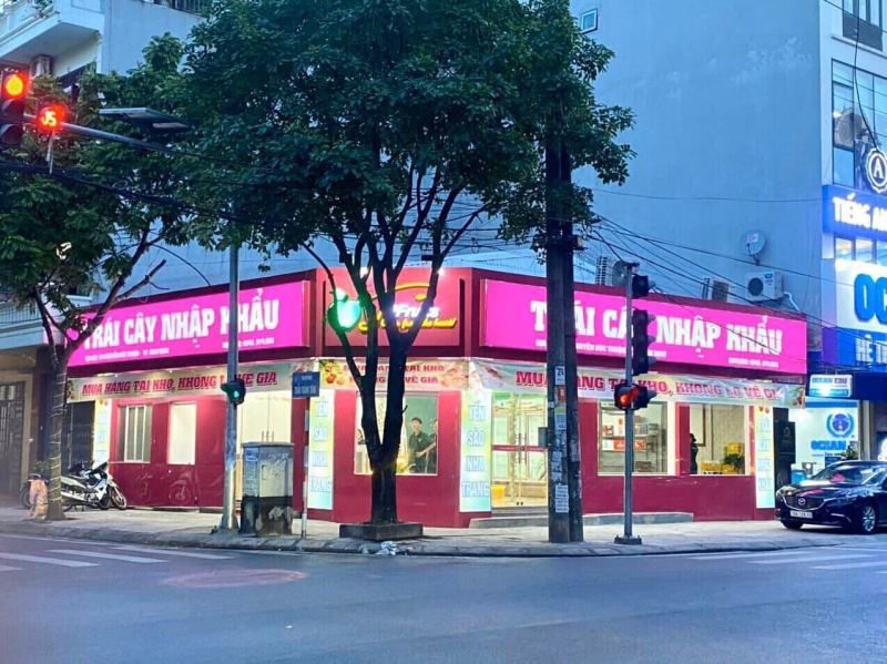 Chuỗi cửa hàng trái cây nhập khẩu PFruits
