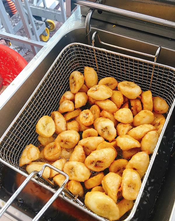 Chuối lắc phô mai
