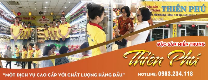Chuỗi siêu thị đặc sản Thiên Phú
