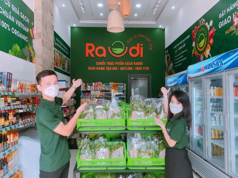 Chuỗi thực phẩm sạch Raudi