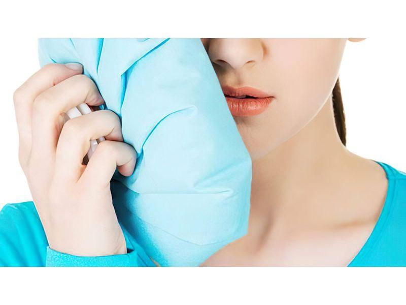 Chườm đá lạnh chỉ có hiệu quả đối với các trường hợp viêm cấp